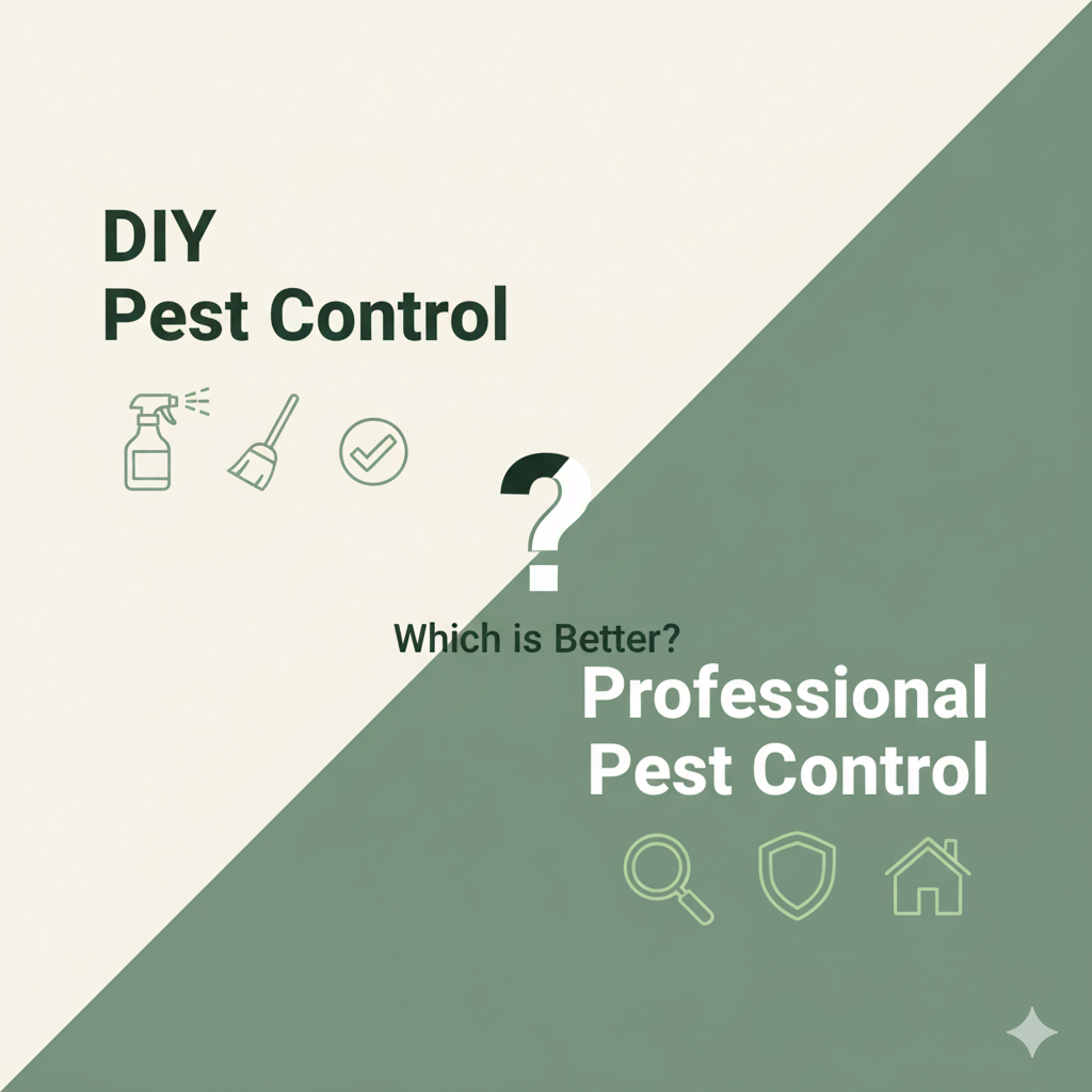 DIY Pest Control vs Professional Pest Control